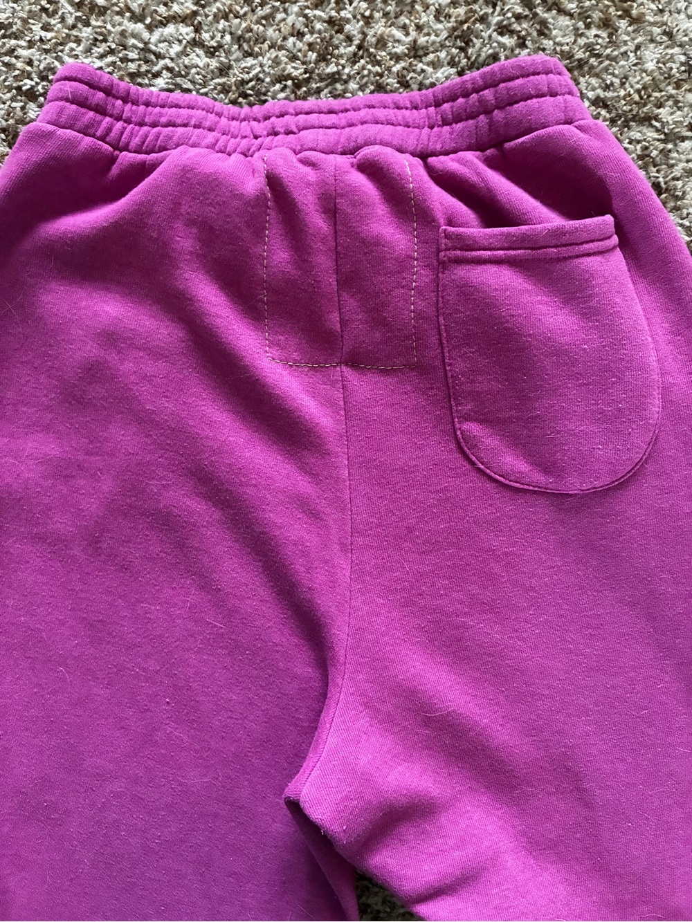 Unisex Aviator Nation Magenta Wide Leg Sweatpants Size Large - Picture 8 of 10